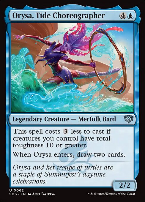 Orysa, Tide Choreographer - Magic: The Gathering SOS #62