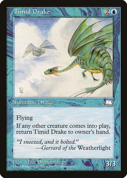 Timid Drake - Magic: The Gathering WTH #54