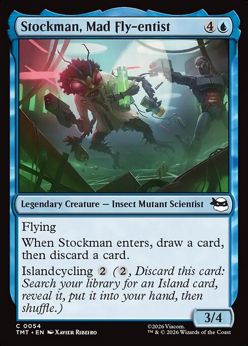 Stockman, Mad Fly-entist - Magic: The Gathering TMT #54