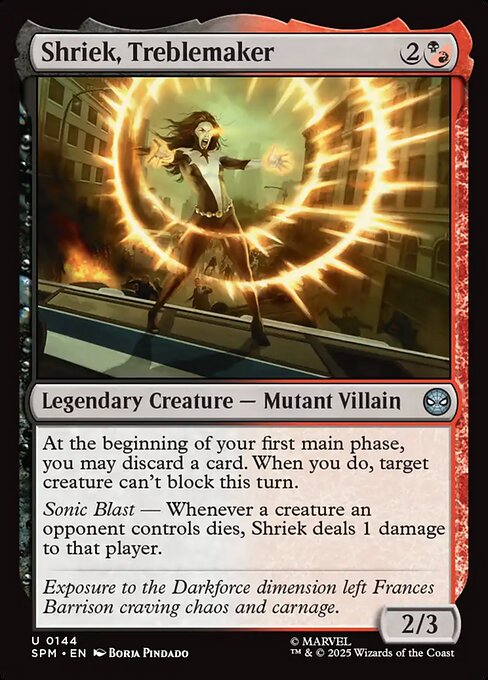 Shriek, Treblemaker - Magic: The Gathering SPM #144