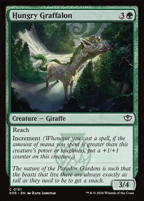 Hungry Graffalon - Magic: The Gathering SOS #151