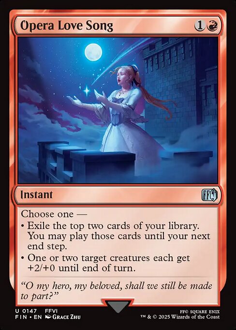 Opera Love Song - Magic: The Gathering FIN #147