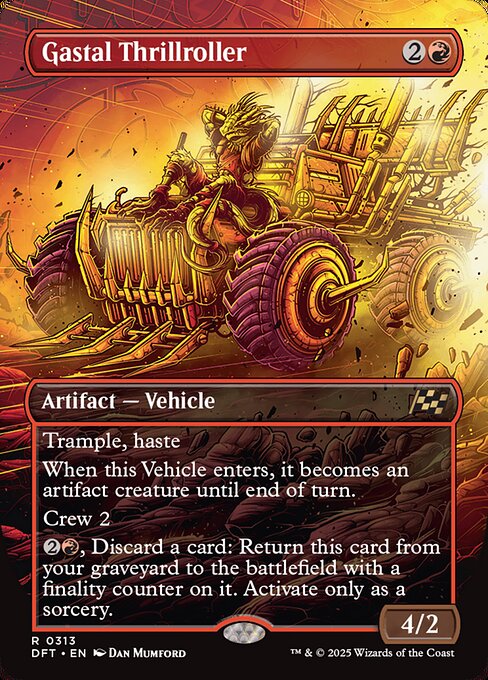 Gastal Thrillroller - Magic: The Gathering DFT #313
