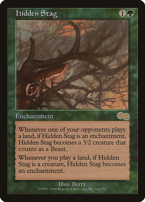 Hidden Stag Urza's Saga USG