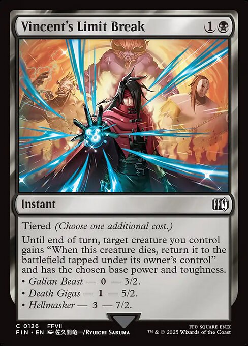 Vincent's Limit Break - Magic: The Gathering FIN #126