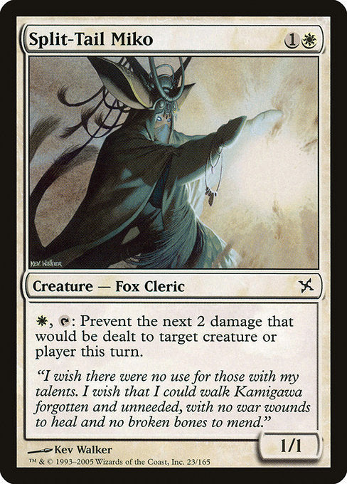 Split-Tail Miko Betrayers of Kamigawa BOK