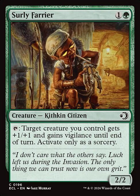 Surly Farrier - Magic: The Gathering ECL #196
