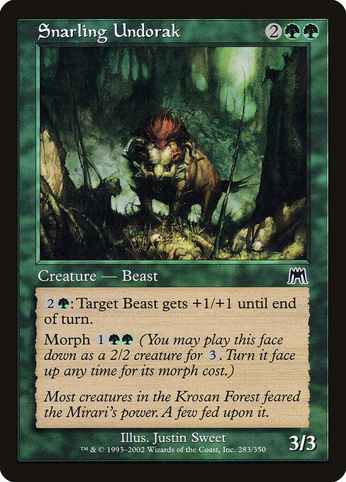 Snarling Undorak - Magic: The Gathering ONS #283