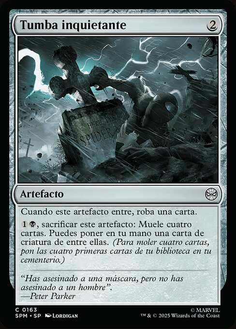 Eerie Gravestone · SPM #163 · ES