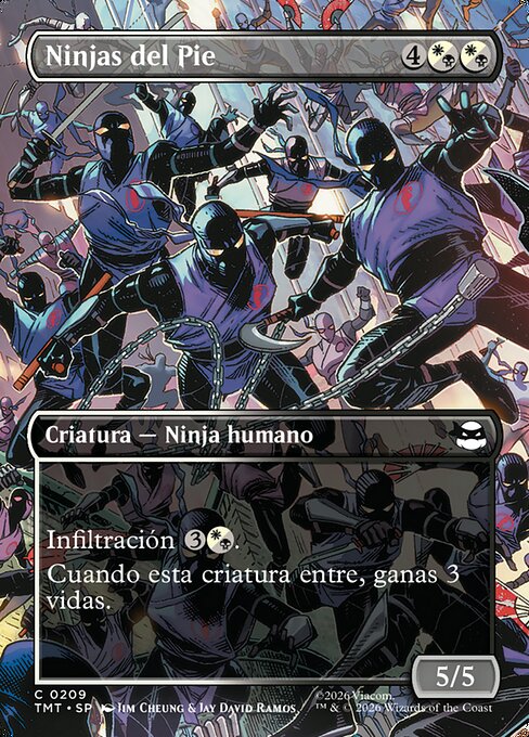 Foot Ninjas · TMT #209 · ES