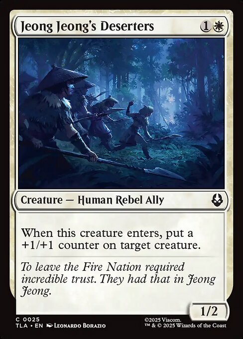 Jeong Jeong's Deserters - Magic: The Gathering TLA #25