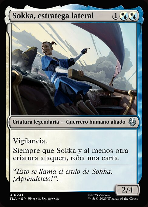 Sokka, Lateral Strategist · TLA #241 · ES