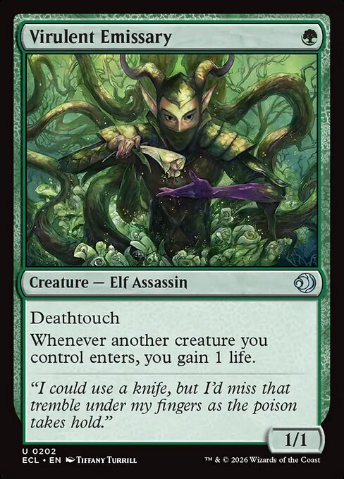 Virulent Emissary - Magic: The Gathering ECL #202