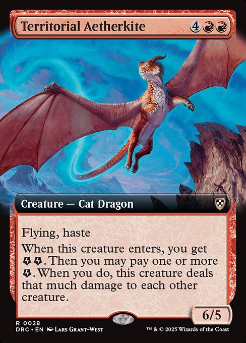 Territorial Aetherkite - Magic: The Gathering DRC #28