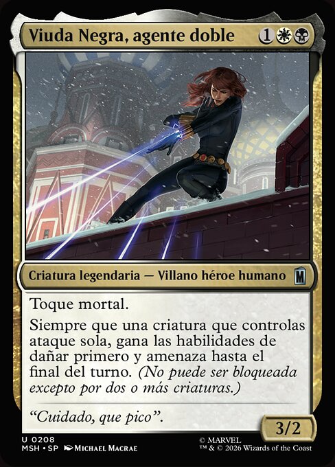 Black Widow, Double Agent · MSH #208 · ES