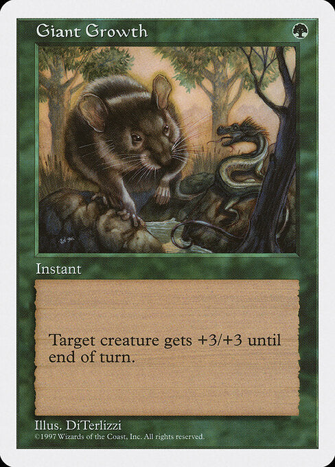 Giant Growth - Magic: The Gathering 5ED #299