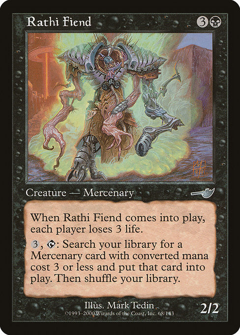 Rathi Fiend Nemesis NEM