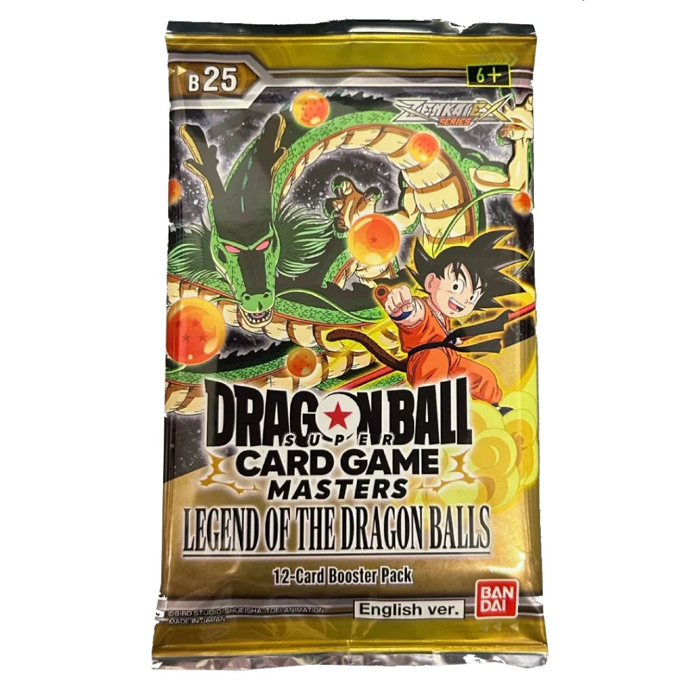 Dragon Ball Super Card Game Masters - Legend of the Dragon Balls Booster Pack DBS-B25