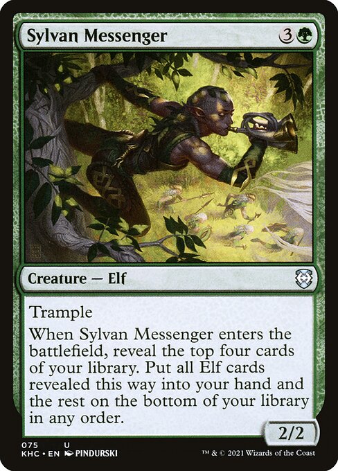 Sylvan Messenger - Magic: The Gathering KHC #75