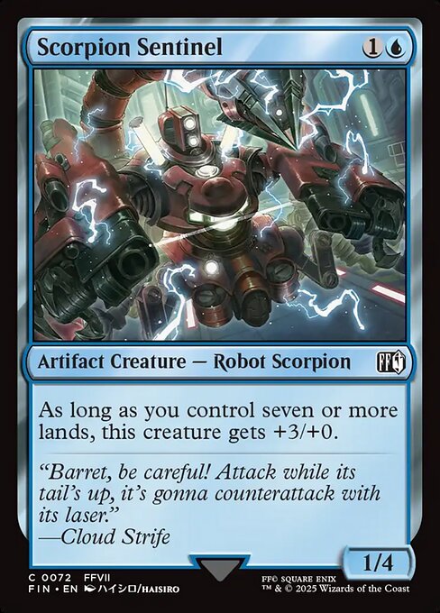 Scorpion Sentinel - Magic: The Gathering FIN #72