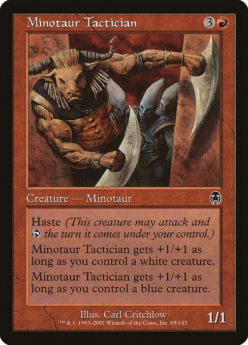 Minotaur Tactician - Magic: The Gathering APC #65