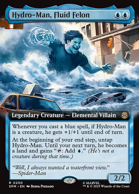 Hydro-Man, Fluid Felon - Magic: The Gathering SPM #250