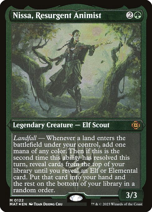 MAT - Nissa, Resurgent Animist