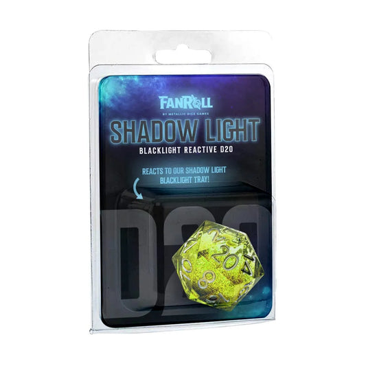 FanRoll - Shadow Light Liquid Core Dice D-20 Dice