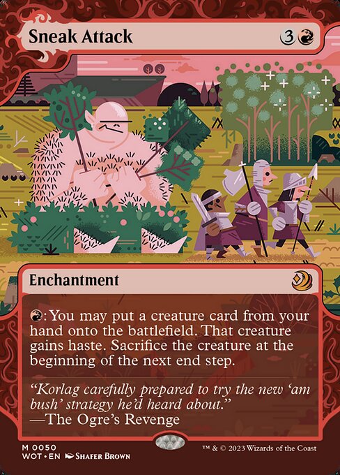 Sneak Attack Wilds of Eldraine: Enchanting Tales wot