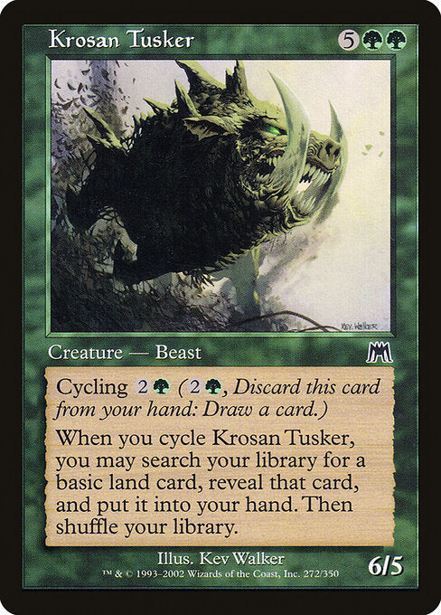 Krosan Tusker - Magic: The Gathering ONS #272