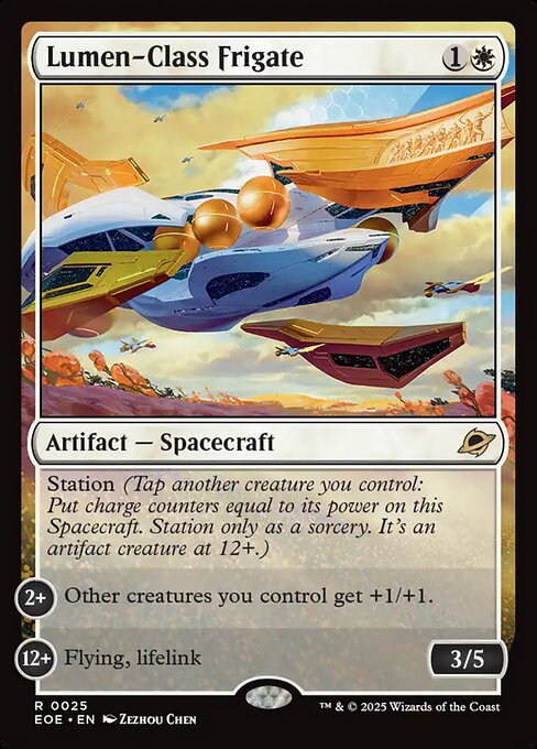 Lumen-Class Frigate - Magic: The Gathering EOE #25