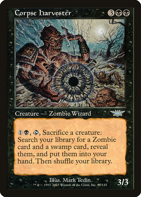 Corpse Harvester - Magic: The Gathering LGN #62