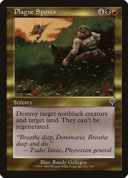 Plague Spores - Magic: The Gathering INV #260