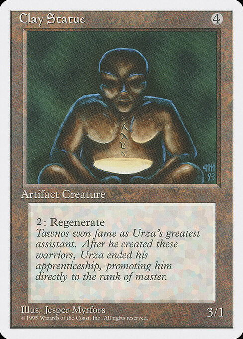 Clay Statue - Magic: The Gathering 4ED #305