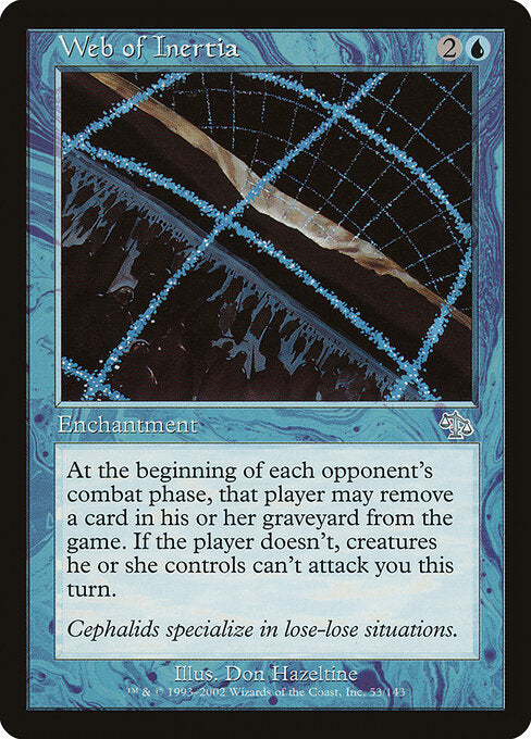 Web of Inertia - Magic: The Gathering JUD #53