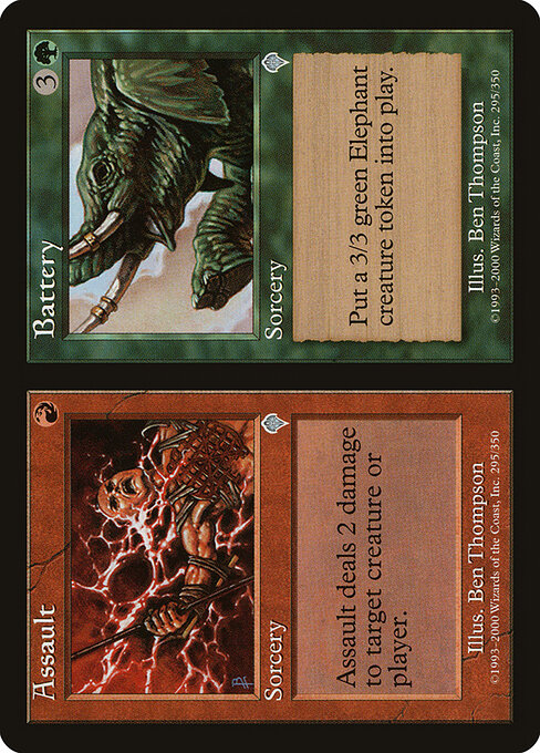 Assault // Battery - Magic: The Gathering INV #295