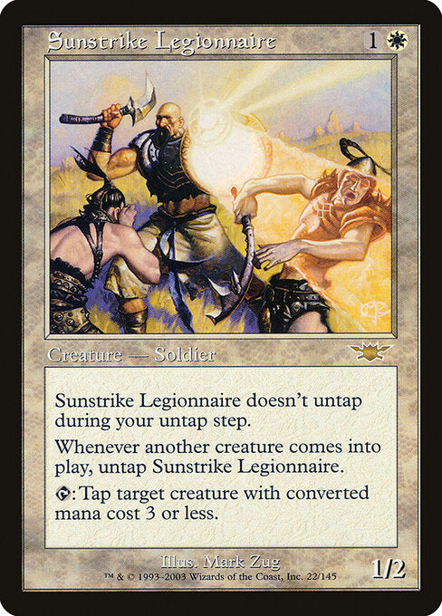 Sunstrike Legionnaire - Magic: The Gathering LGN #22