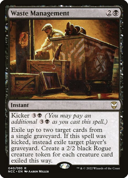Waste Management - Magic: The Gathering NCC #40