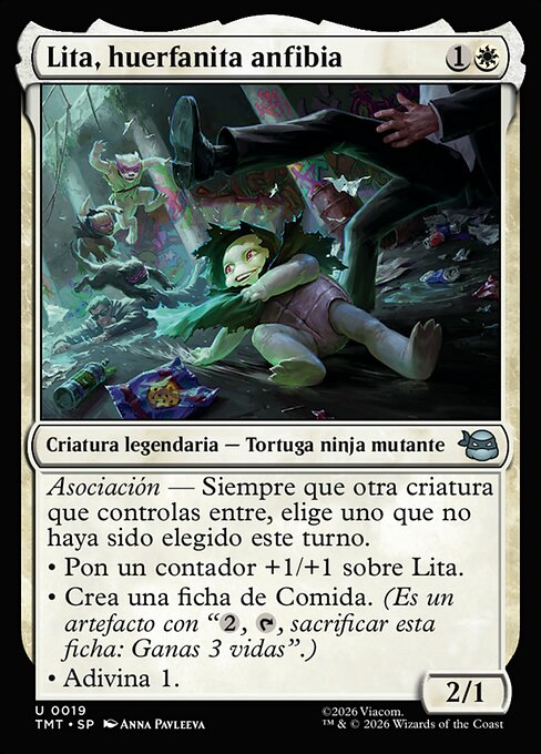 Lita, Little Orphan Amphibian · TMT #19 · ES