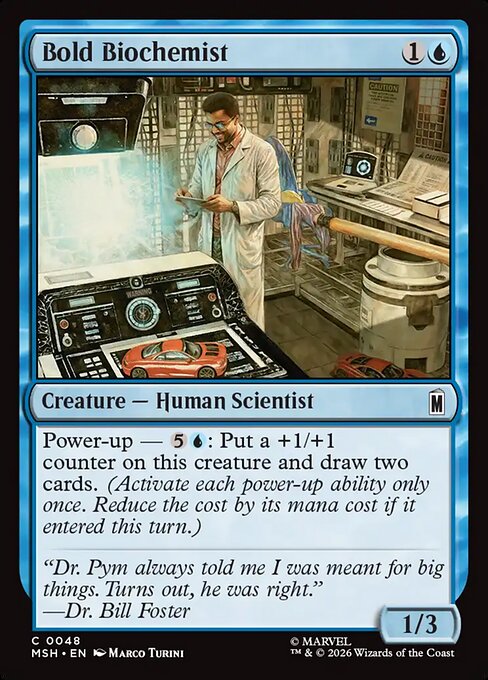Bold Biochemist - Magic: The Gathering MSH #48