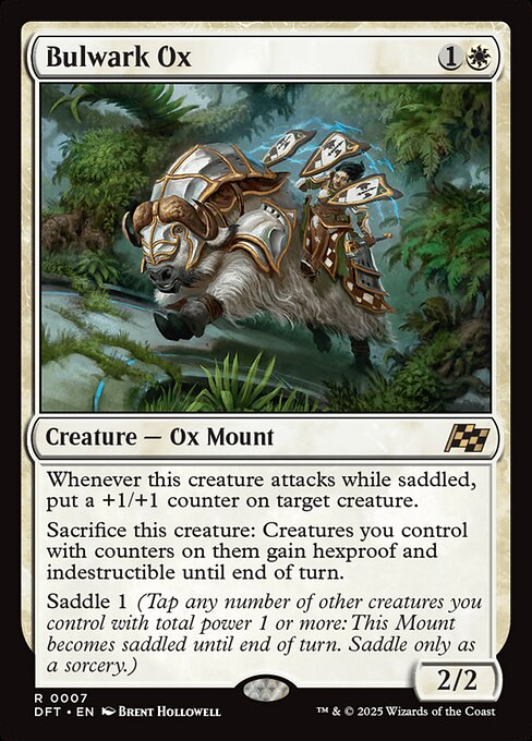Bulwark Ox - Magic: The Gathering DFT #7
