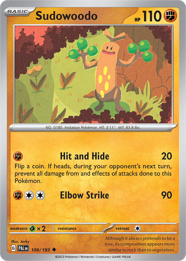 Sudowoodo - 109/193