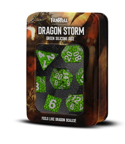 Dragon Storm Silicone Resin Dice Set