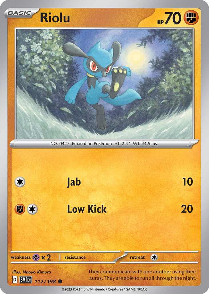 Riolu - 112/198