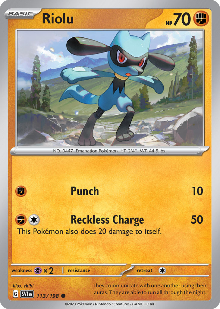 Riolu - 113/198