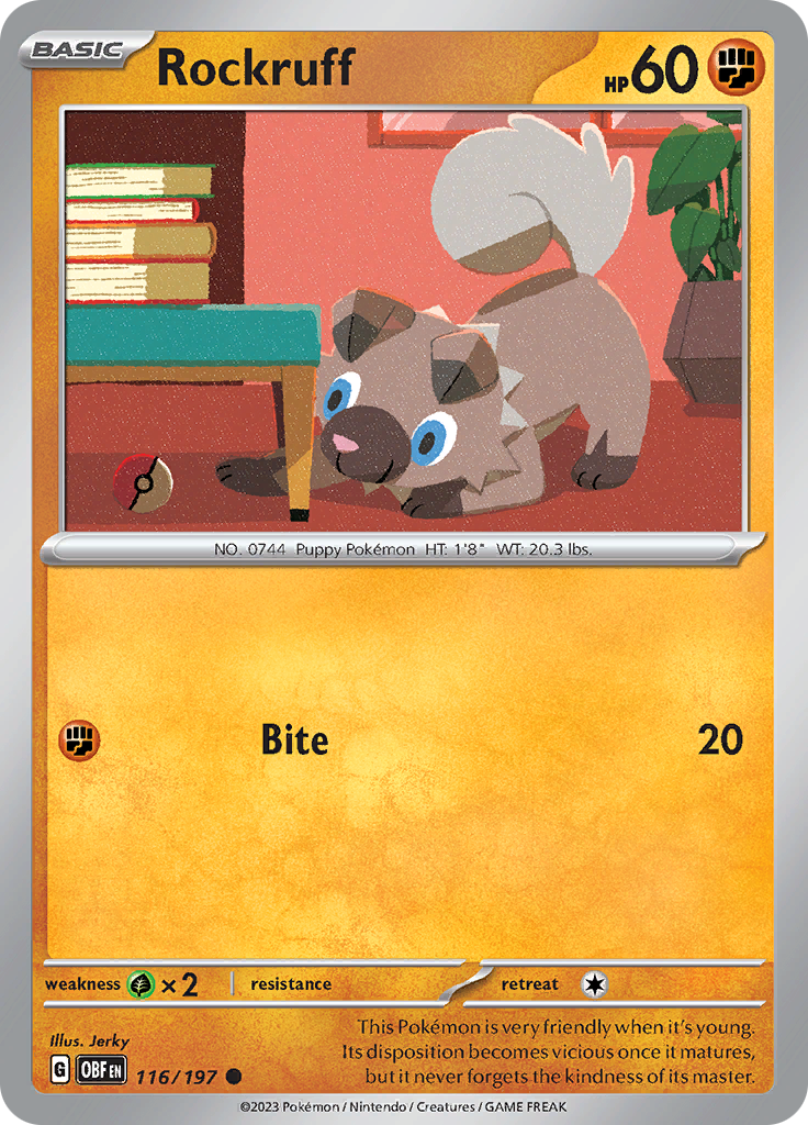 Rockruff - 116/197