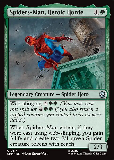 Spiders-Man, Heroic Horde - Magic: The Gathering SPM #117