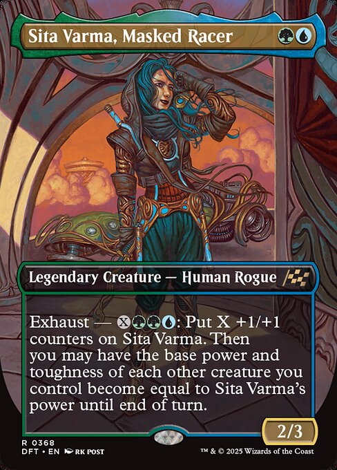 Sita Varma, Masked Racer - Magic: The Gathering DFT #368