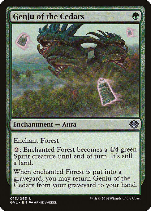 Genju of the Cedars - Magic: The Gathering GVL #13
