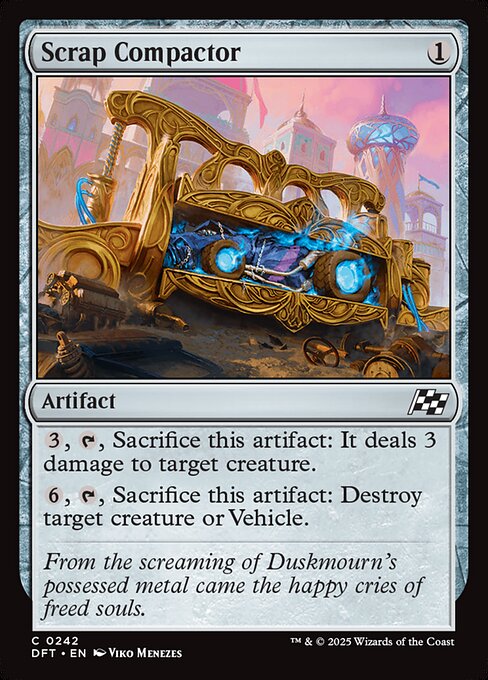 Scrap Compactor - Magic: The Gathering DFT #242